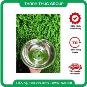 Thau inox 22cm dùng trong Spa