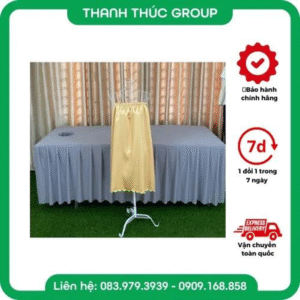 Váy Quây Spa Tắm Trắng Lụa Phi Bóng